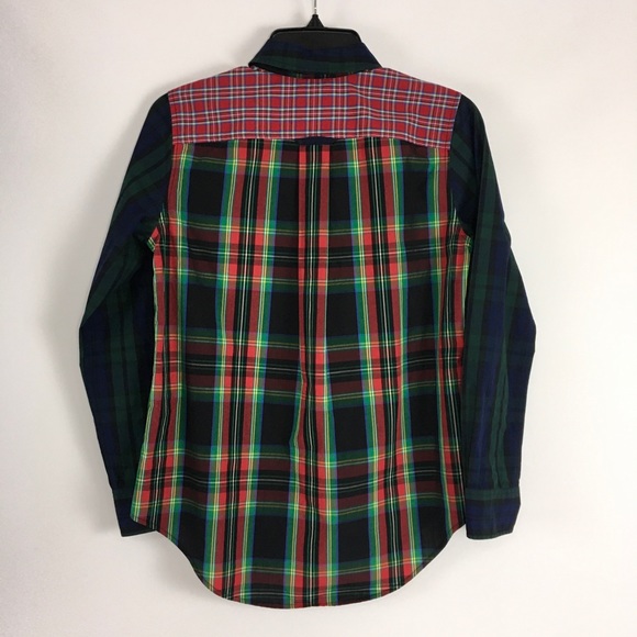 Vineyard Vines Relaxed Plaid Shirt Christmas - Picture 4 of 8